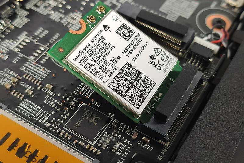 Cambio de tarjeta WIFI